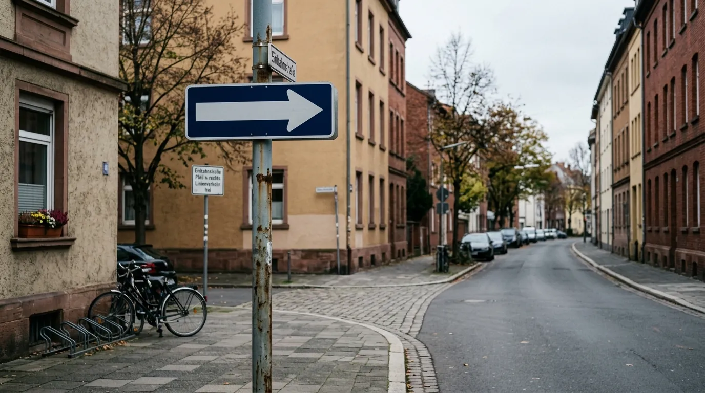 Symbolische Darstellung einer Einbahnstraße für Zahlungen im Online Casino