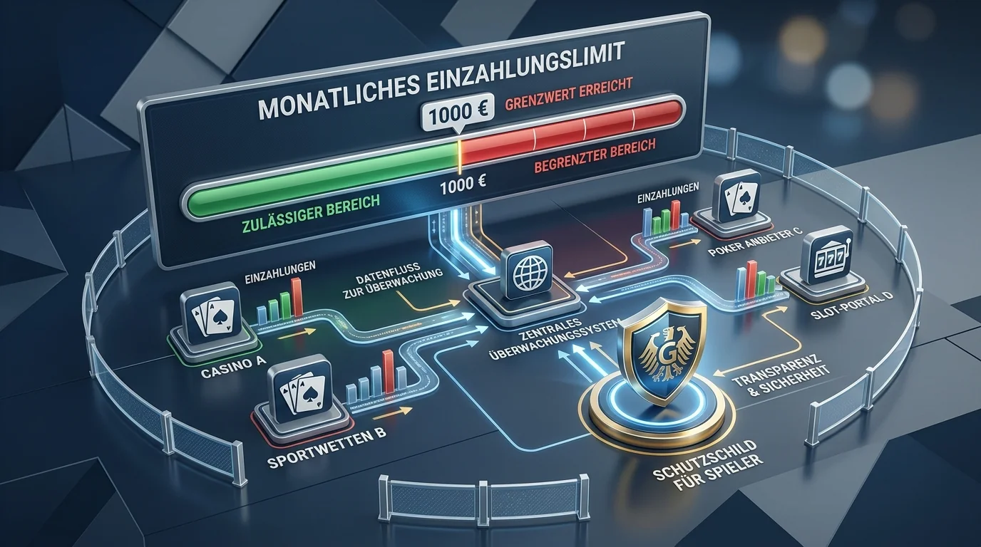 Illustration zur Funktionsweise der Sofortüberweisung in Online-Casinos