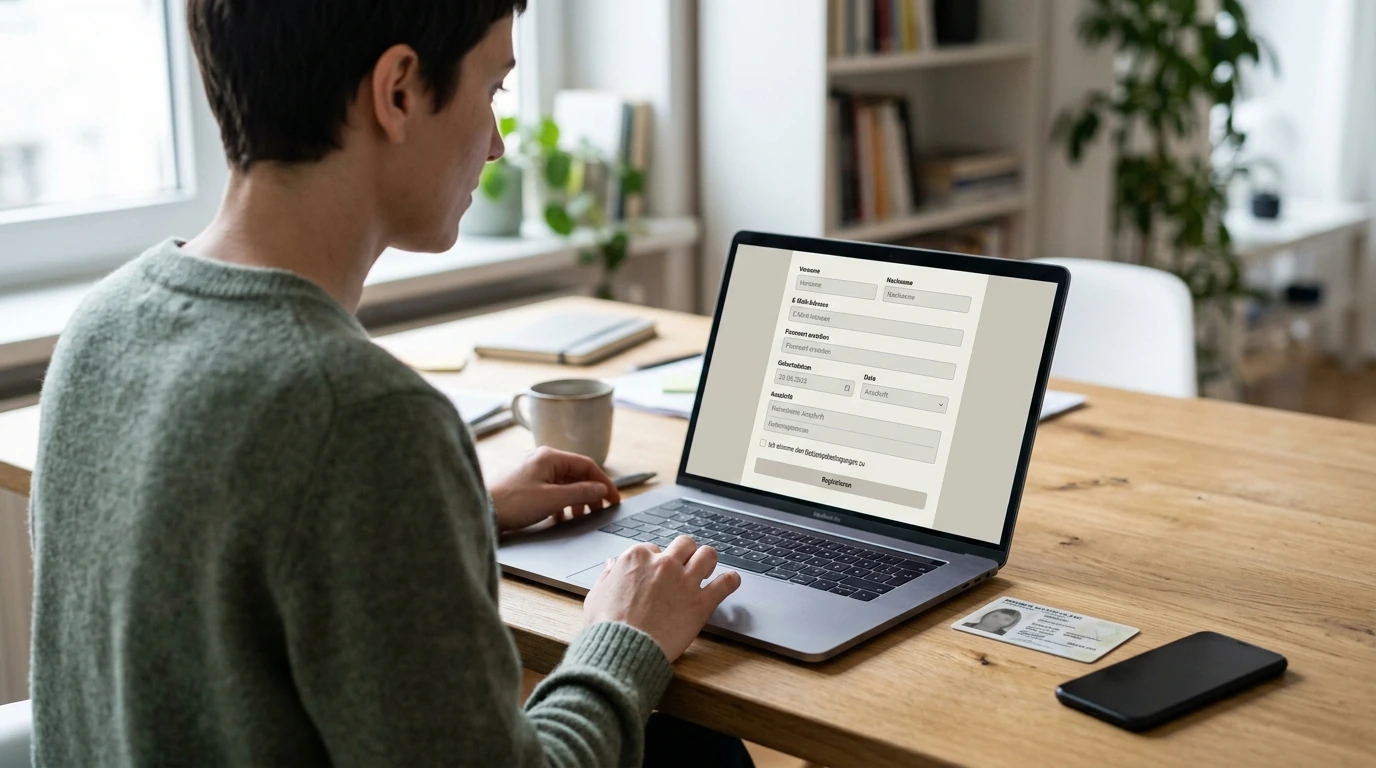 Schritte zur Aktivierung eines Bonus ohne Umsatzbedingungen am Laptop