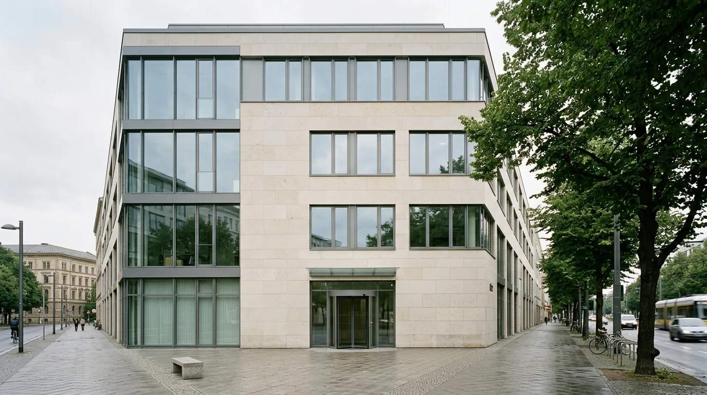 Bürogebäude eines lizenzierten Betreibers im deutschen Glücksspielmarkt