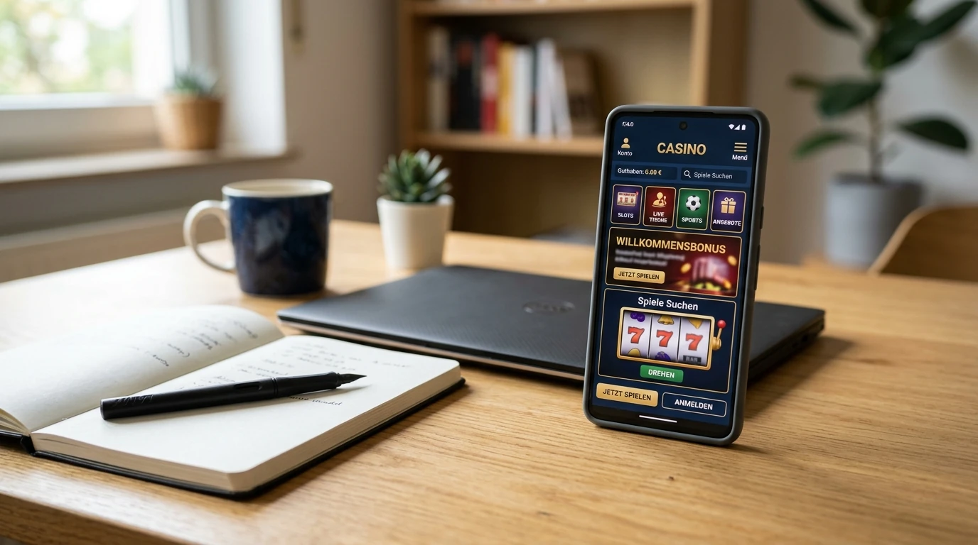 Mobiler Browserzugang zu einem Casino ohne Download